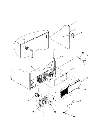 Filter assy / water valves
