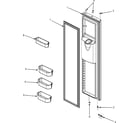 Amana ACD2232HRB freezer door diagram