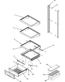 Deli and ref shelf
