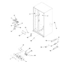 Amana ACD2232HRW evap fan assy and lights diagram