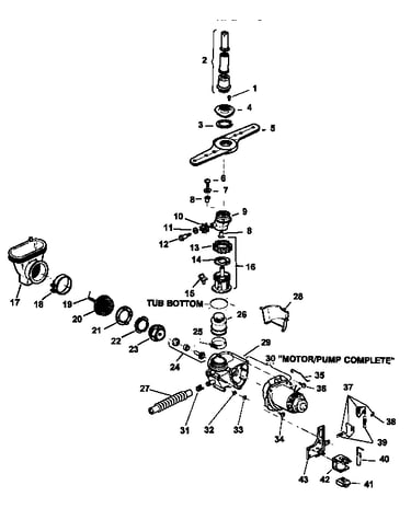 Water distribution components