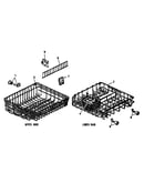 Upper/lower racks