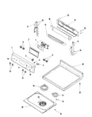 Control panel/top assembly