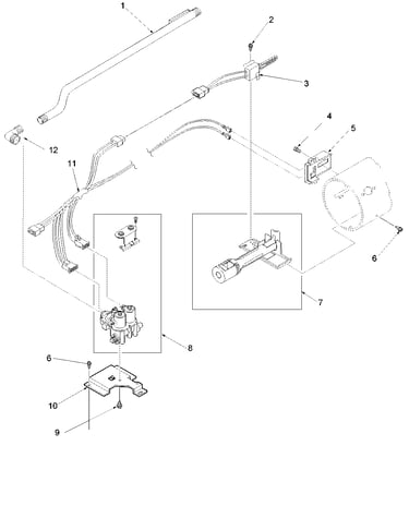Gas valve, igniter & gas conversion kit