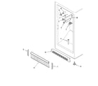 Amana AQU1627BRW freezer compartment diagram