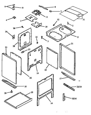 Cabinet assy