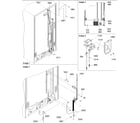 Amana ARS236XAW-PARS236XAW0 cabinet back diagram
