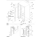 Amana ARS236XAW-PARS236XAW0 cabinet parts diagram