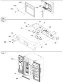 Facade dispenser cover, elect brkt assy