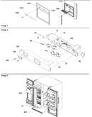 Facade dispenser cover, elect brkt assy