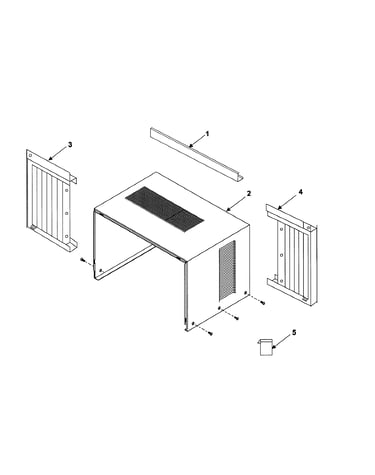 Outer case assembly