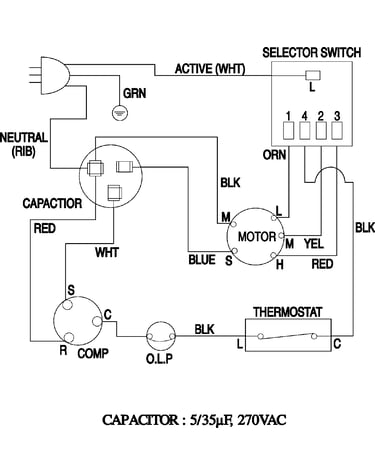 Wiring information (aw0510d)