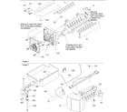 Amana BX518VE-P1324301WE ice maker assy & parts diagram