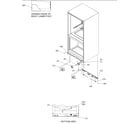 Amana BX518VE-P1324301WE insulation & roller assy diagram
