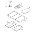 Jenn-Air CCGP2720PK top assembly diagram