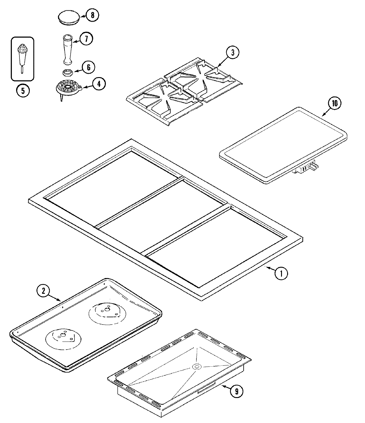 Top assembly