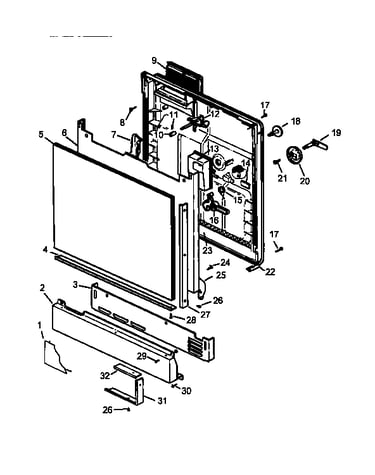 Door assy