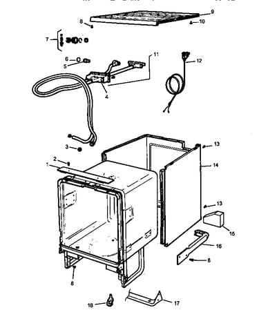 Outer case/unicouple components
