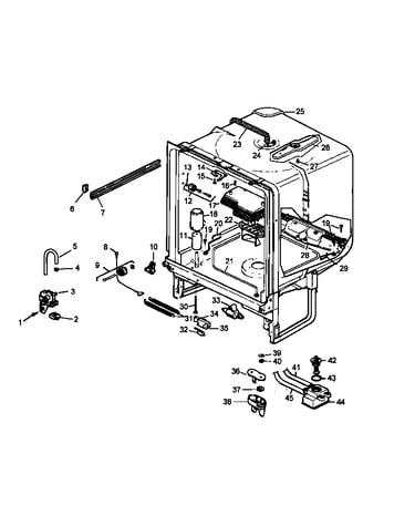Tub assy
