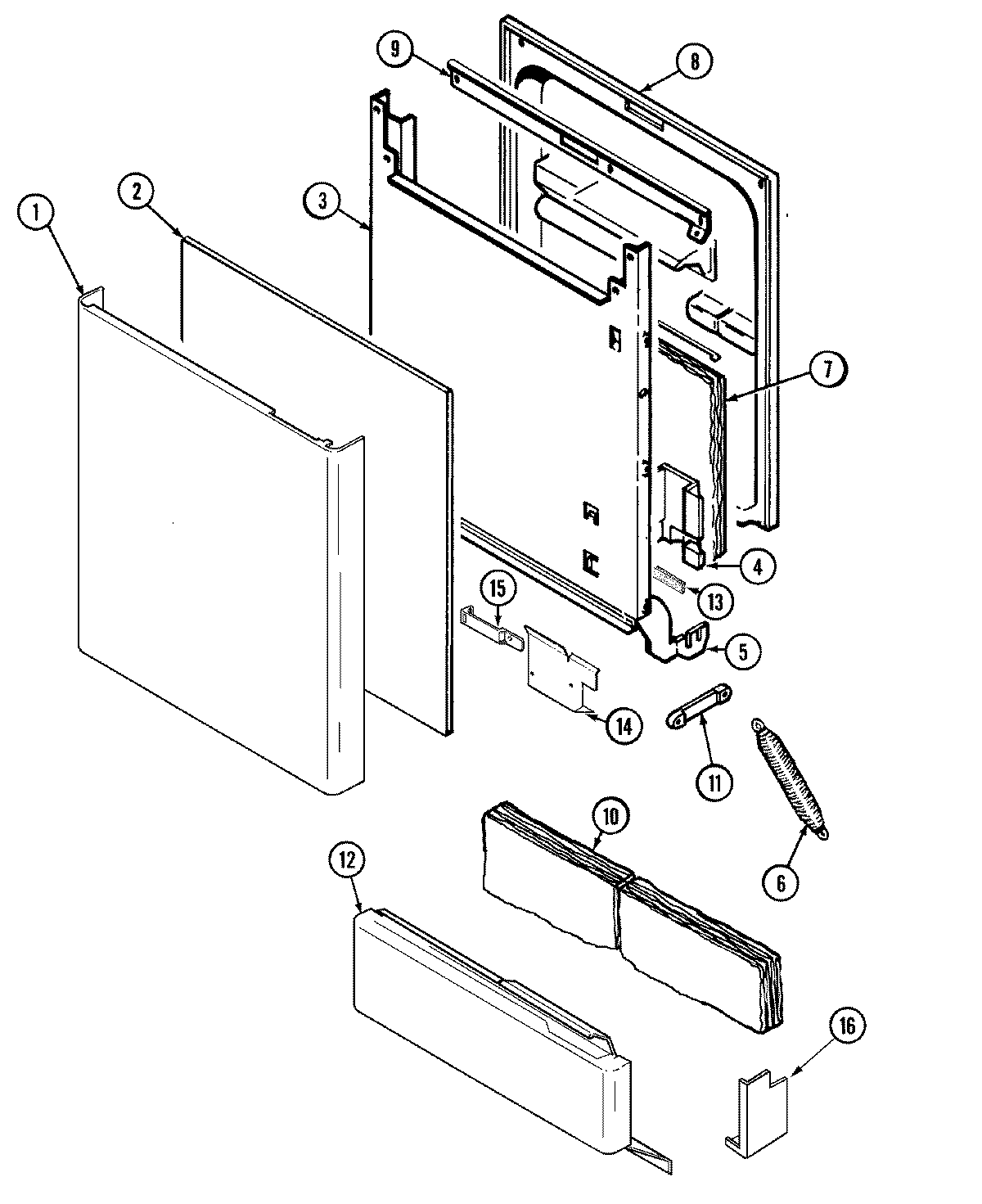 DOOR (DWU7402AAM)