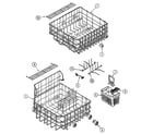 Maytag DWU8891AAX racks diagram