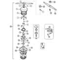 Maytag DWU8912AAM pump & motor diagram
