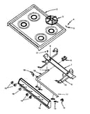 Top burner assy