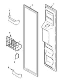 Freezer inner door
