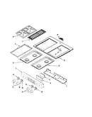 Control panel / top assembly