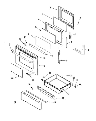 Door/drawer