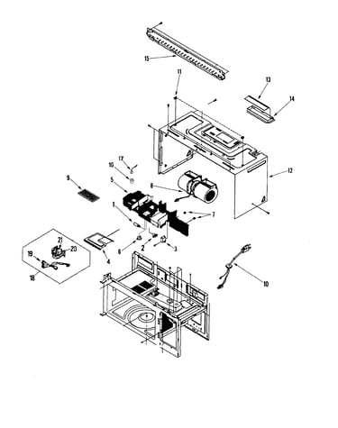 Body/blower motor