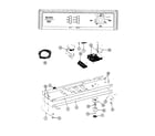 Maytag LAT8240AAL control panel diagram