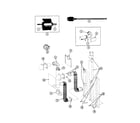 Maytag LDE4000 installation accessories diagram