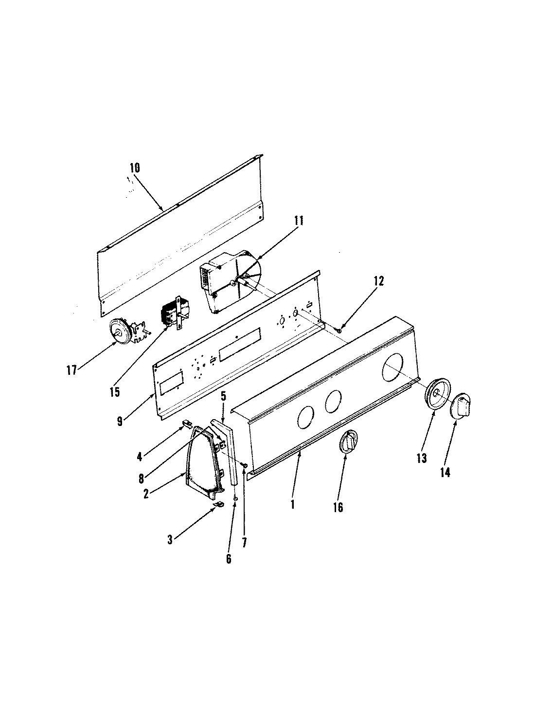 CONTROL PANEL (ORIG. REV. A)