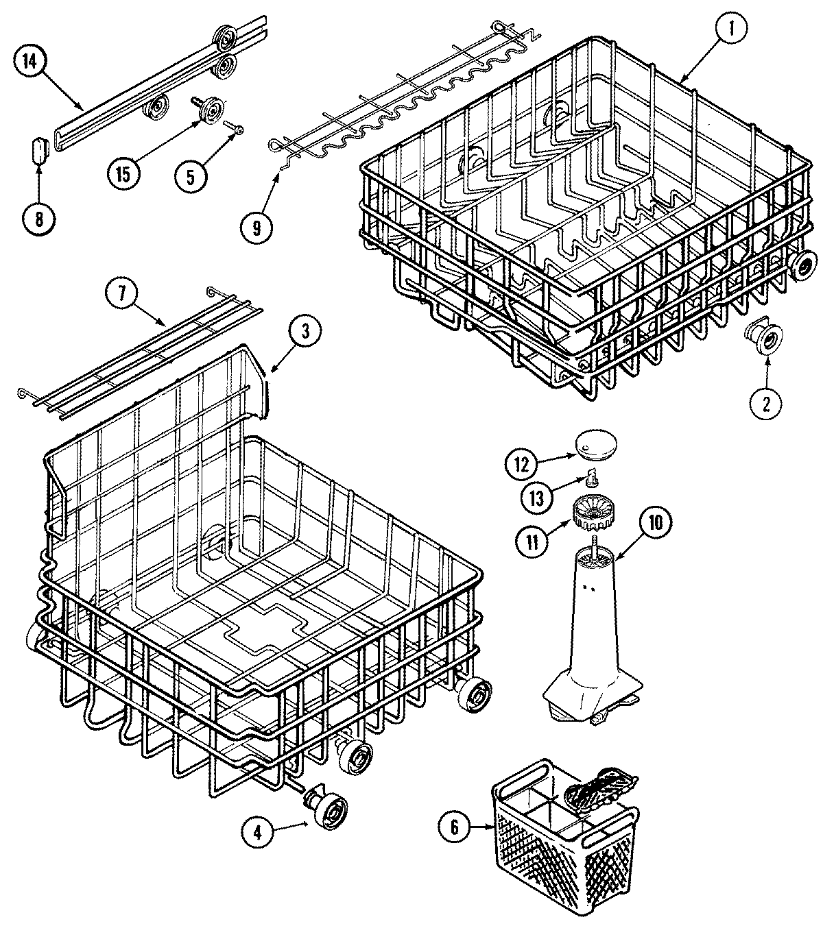 TRACK & RACK ASSEMBLY