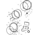 Maytag MDE6800AZQ tumbler diagram