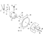 Maytag MDG76PCBWS motor mount diagram