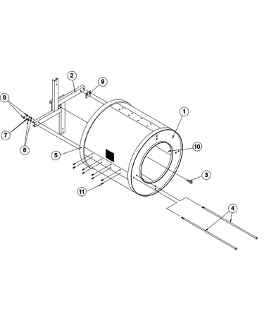 Tumbler support