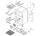 Maytag MER6875BAF oven diagram