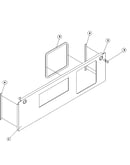 Coin control door assembly