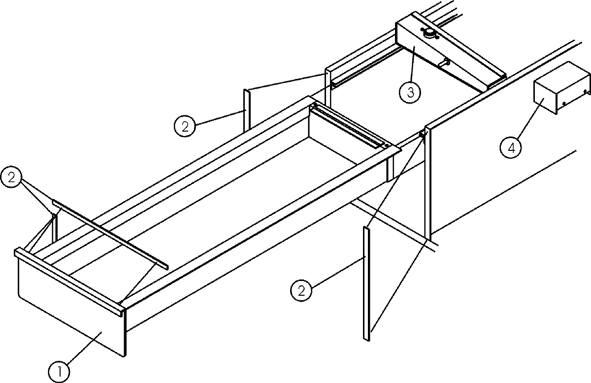 LINT DRAWER ASSEMBLY