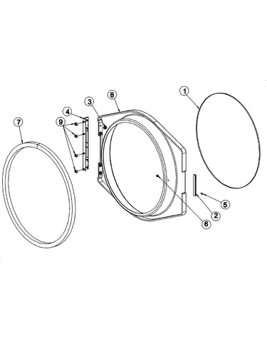 Main door assembly