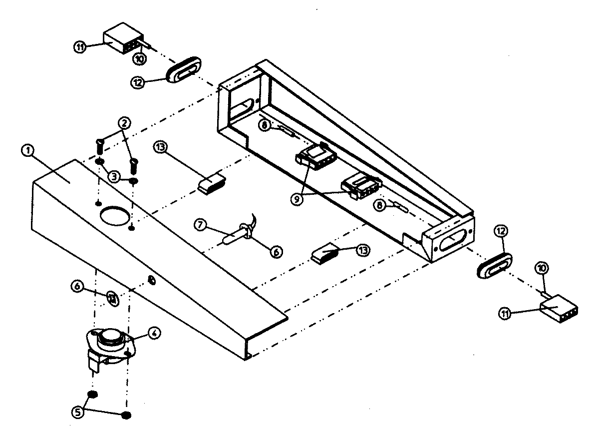 Temperature sensor probe assembly