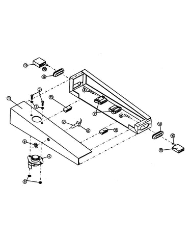 Temperature sensor probe assembly
