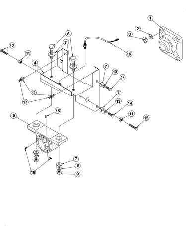 Tumbler bearing assembly