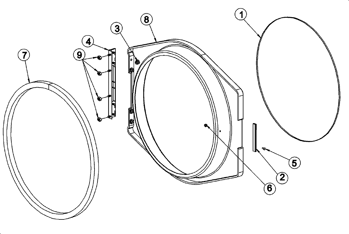 Main door assembly