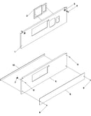 Coin control and lint door assy