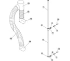 Maytag MLG31PCBWS optional piping & ducting kits diagram