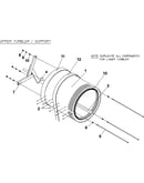 Tumbler support assy
