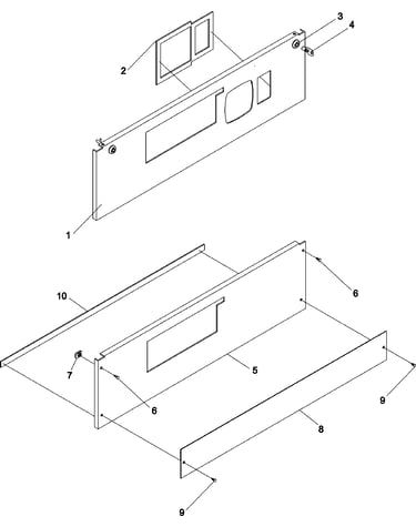 Coin control and lint door assy